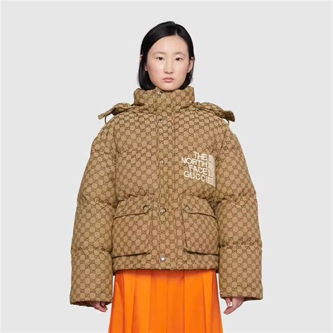 gucci coat north face|north face x gucci outlet.